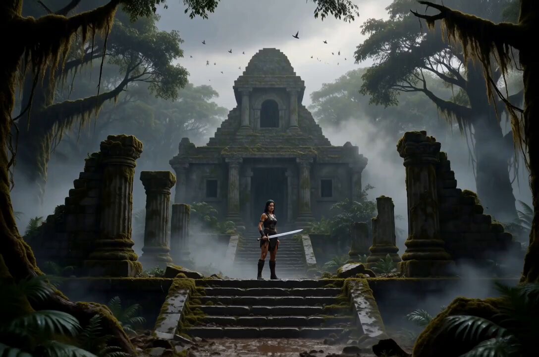 女战士对决霸王龙 成片预览