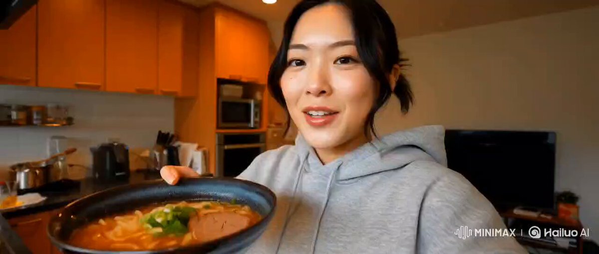 深夜拉面自拍Vlog 成片预览