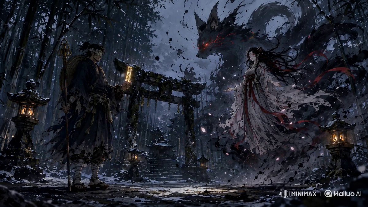 雪中神社除妖对决 成片预览