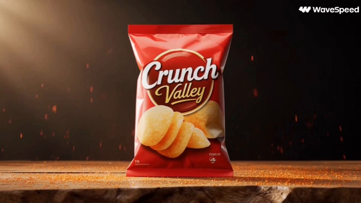 Crunch Valley 薯片广告